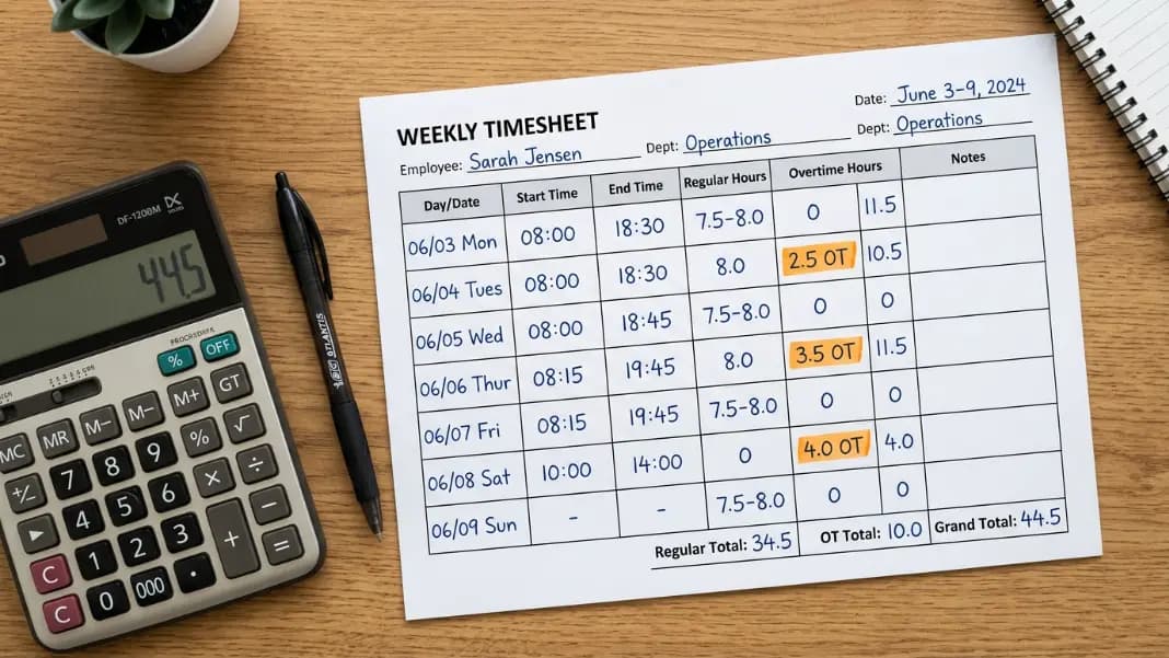 California Hourly Paycheck Calculator: Overtime, Double Time, and Take-Home Pay (2026)