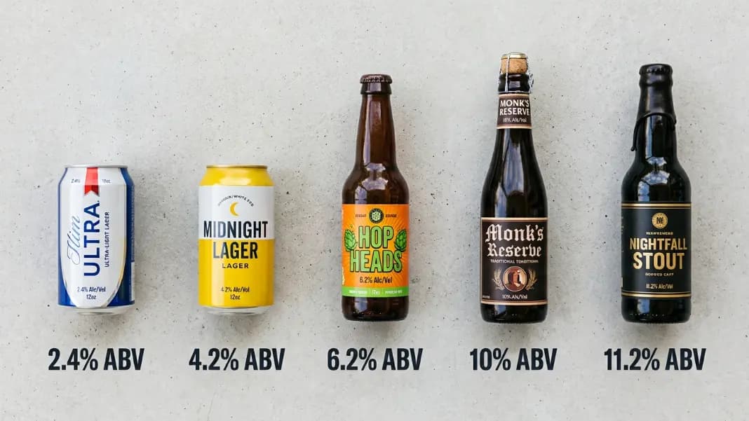 Beer ABV Chart: Alcohol Content by Style From Light to Imperial (2026)
