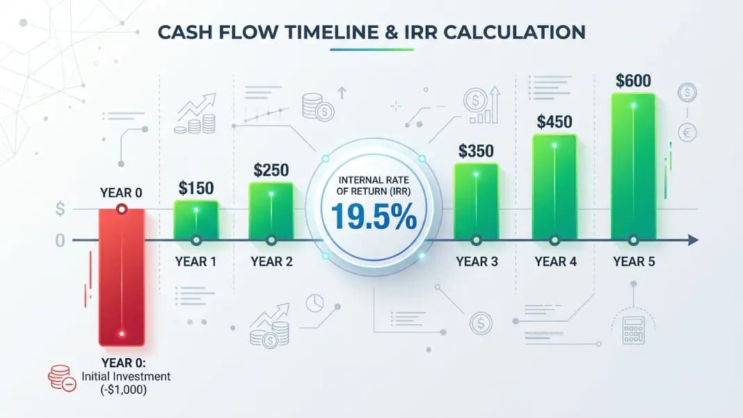 How to Calculate Internal Rate of Return: IRR Formula and Examples (2026)