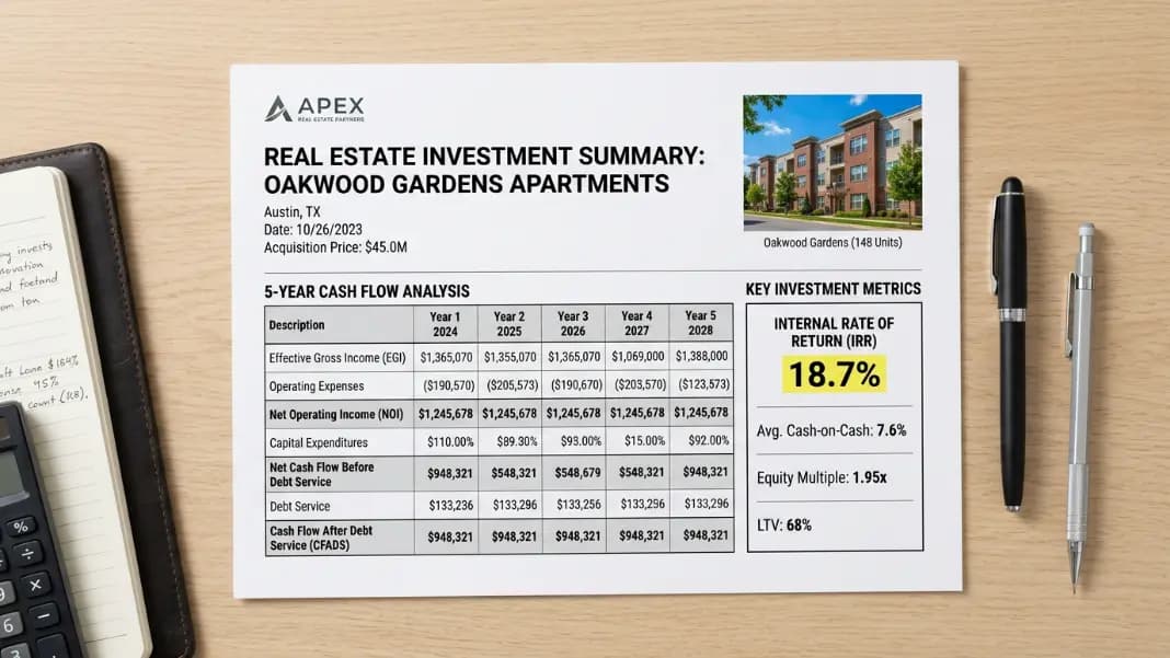 Real Estate IRR: Levered Returns, Benchmarks by Deal Type (2026)